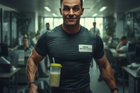Kevin Thinks The Office Is A Fitness Documentary