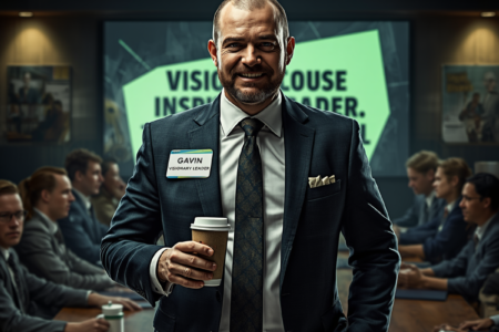 Gavin Thinks He’s A Visionary Leader