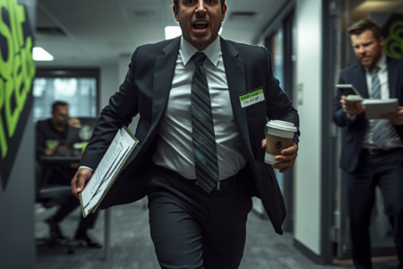 MEET JASON — THE FAKE BUSY WALKER