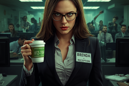 MEET BRENDA — THE OFFICE FBI GOSSIP AGENT